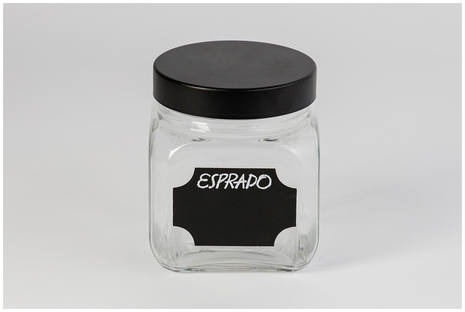 Банка для сыпучих продуктов Esprado Fresco 250 мл стекло цвет прозрачный - фото №3