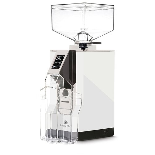 Кофемолка Eureka Mignon Brew Pro 55 16CR, White электрическая жерновая для дома и кофейни