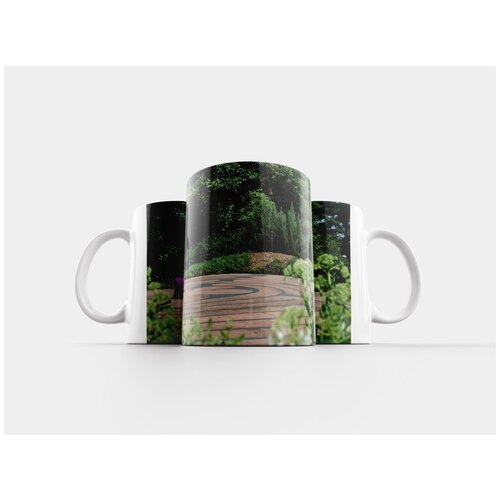 фото Кружка "созерцание, женщина, медитация" 320 мл lotsprints