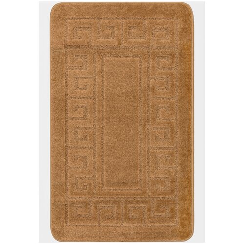 Бежевый коврик для ванной Confetti Bath Maximus Ethnic 2546 Light Brown прямоугольник (60*100 см)