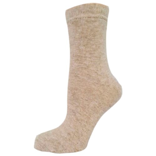 Носки женские LorenzLine В28, ангора+шерсть, Серый, 25 (размер обуви 37-38)