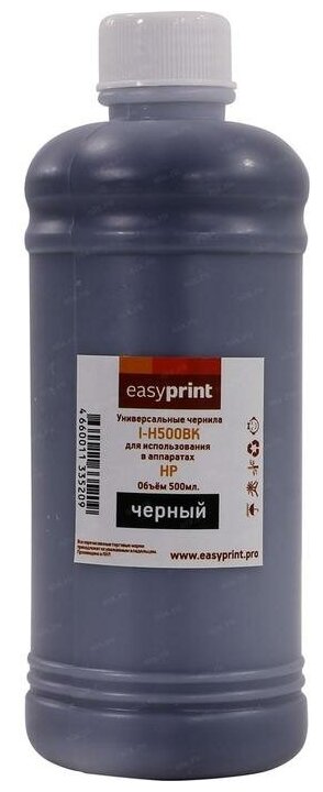 EasyPrint I-H500BK универсальные Black 500ml для HP / Lexmark