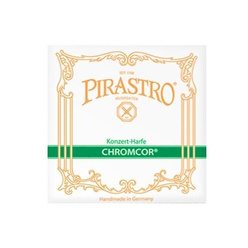 Струна для арфы Pirastro 377000 Chromcor 375400 chromcor струна b 5 октава для арфы сталь pirastro