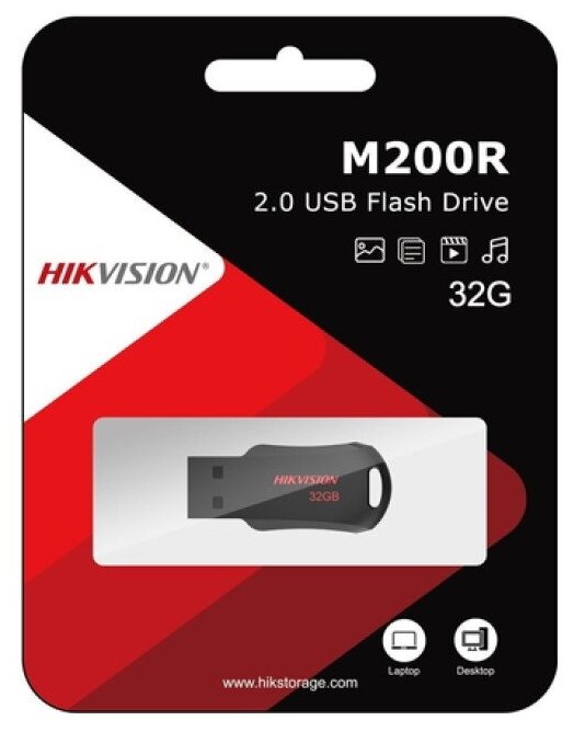 Hikvision M200r USB2.0 Flash Drive 32Gb rtl