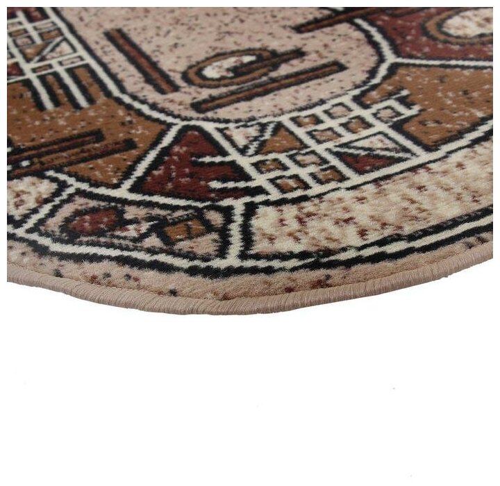 Люберецкие ковры Ковёр Мокко, размер 80х150 см, овальный 01 042 - фотография № 3