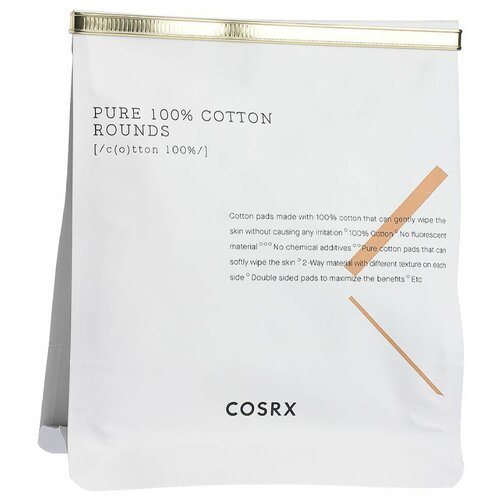 Хлопковые пэды [CosRX] Pure 100% Cotton Rounds