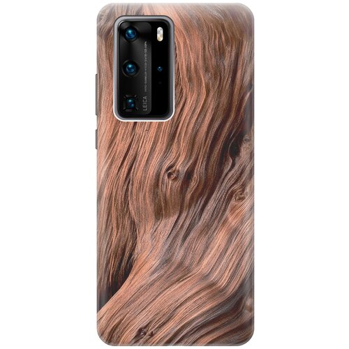 фото Силиконовый чехол на huawei p40 pro / хуавей п40 про с принтом "ствол дерева gosso