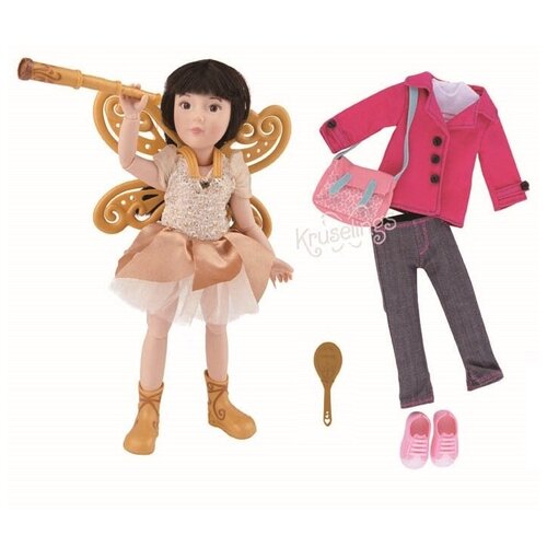 Kruselings Kaethe Kruse Шарнирная кукла Луна с набором одежды - Крузелингс (Kruselings)