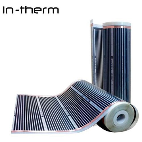 Инфракрасный теплый пол in-Therm 220 Втм кв Ширина 05 метра на отрез 360₽