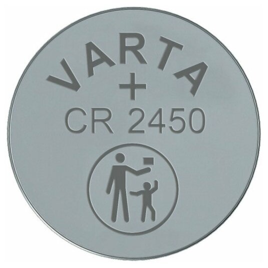 Батарейка Varta CR 2450 Bli 1 Lithium (6450101401) - фото №5