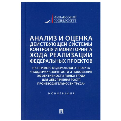 Анализ и оценка действующей системы контроля и мониторинга хода реализации федеральных проектов: монография