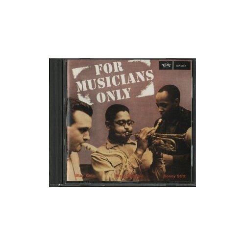 Компакт-Диски, Verve Records, DIZZY GILLESPIE - For Musicians Only (CD)