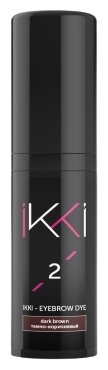 IKKI Гель-краска для бровей 5 мл, dark brown, 5 мл
