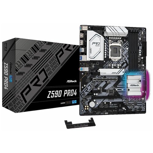 Материнская плата Asrock Z590 PRO4 lga1200 Atx 1886000₽