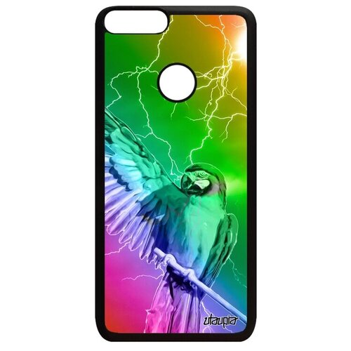 фото Качественный чехол для // huawei p smart 2018 // "попугай" стиль какаду, utaupia, цветной