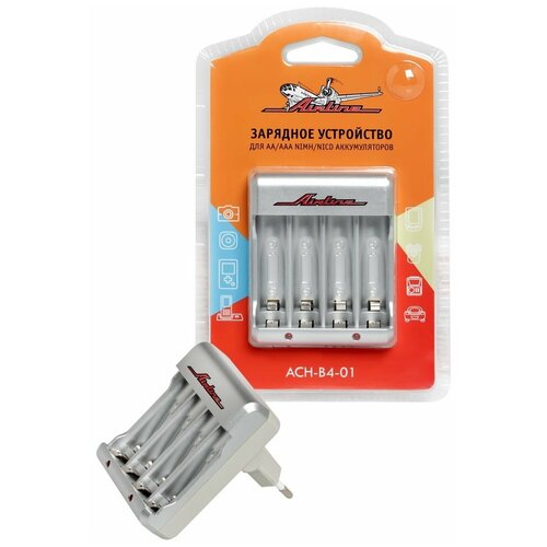 Зарядное Устройство Для AaAaa NimhNicd Аккумуляторов Ach-B4-01 AIRLINE арт ACHB401 73700₽