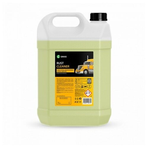 фото Grass моющее средство для очистки дисков и баков "rust cleaner" 5л