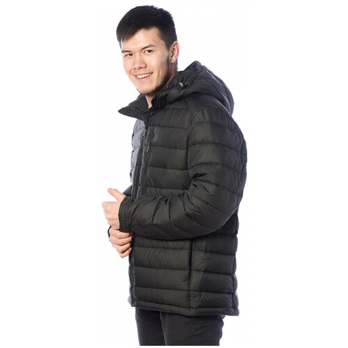 фото Куртка еврозима мужская zero frozen 21325 размер 54, черный