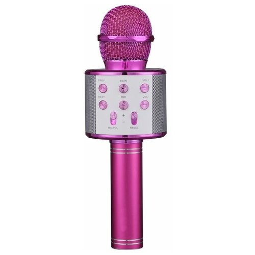 Беспроводной микрофон-караоке FunAudio G-800 Pink