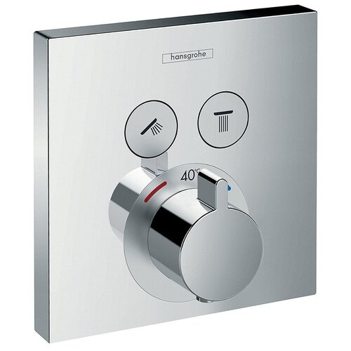 термостатический картридж hansgrohe 94282000 Hansgrohe ShowerSelect 15763000 Термостатический смеситель для душа