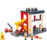 Brio Игровой набор Пожарная станция 33833, красный/белый/серый - изображение