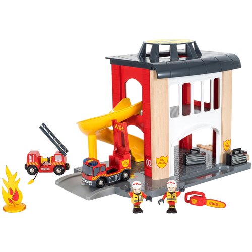 Brio Пожарное отделение 33833 игровой набор brio пожарное отделение 33833