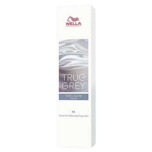 Wella Professionals True Grey тонер для натуральных седых волос, steel glow medium