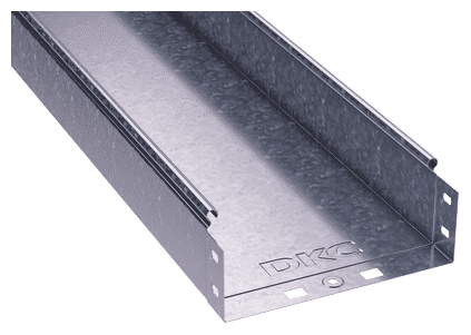 DKC Лоток листовой неперфорированный 300х80 L3000 сталь 0.8мм DKC 35065