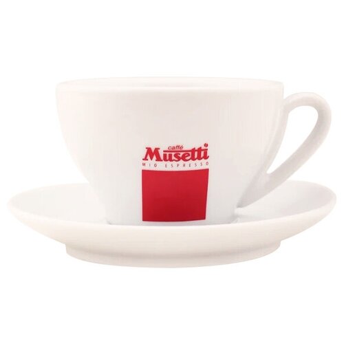 Musetti чашка с блюдцем для американо 150 мл 6 шт