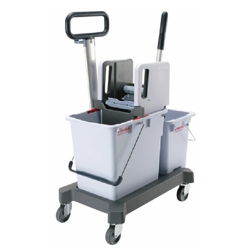 Тележка уборочная VILEDA 2 съемных ведра 25 л10 л платформа с транспортной ручкой вертикальный отжим 149099 36234₽