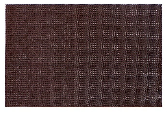 Покрытие ковровое щетинистое «Травка», 60×90 см, цвет тёмный шоколад - фотография № 3