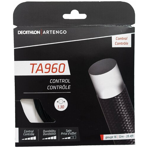 фото Струны для теннисной ракетки ta 960 control 1,3 мм моноволоконные artengo x decathlon