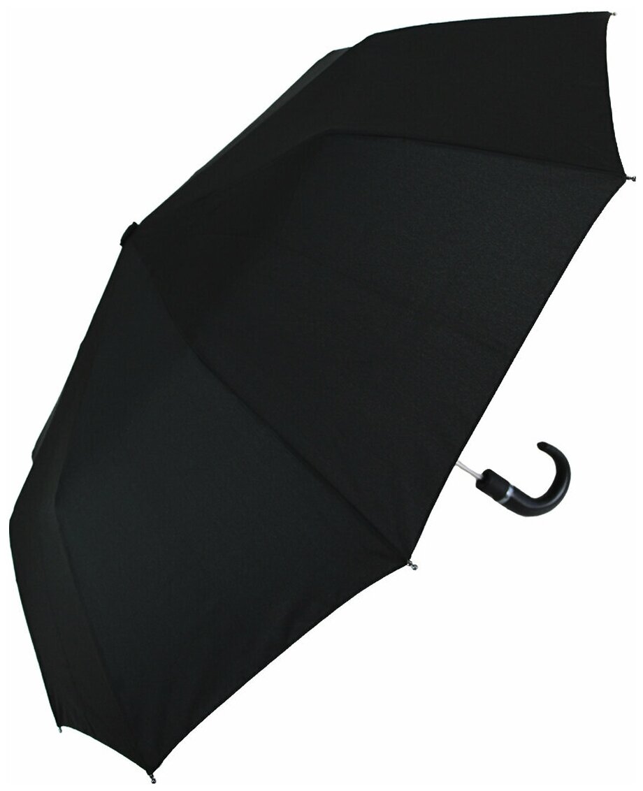 Мужской складной зонт LANTANA UMBRELLA полуавтомат L905/черный