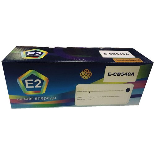 Картридж E2 - Совместим с HP Color LaserJet CM 1300/CP1210/1215/CP1510/1515N/1518NI/CM1312 BLACK E-CB540A