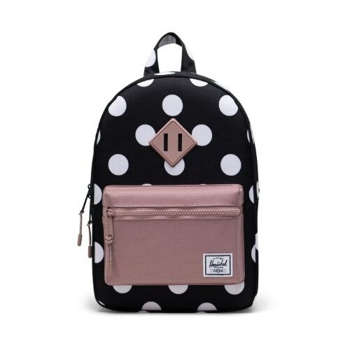 фото Городской рюкзак herschel heritage kids, polka dot black and white/ash rose