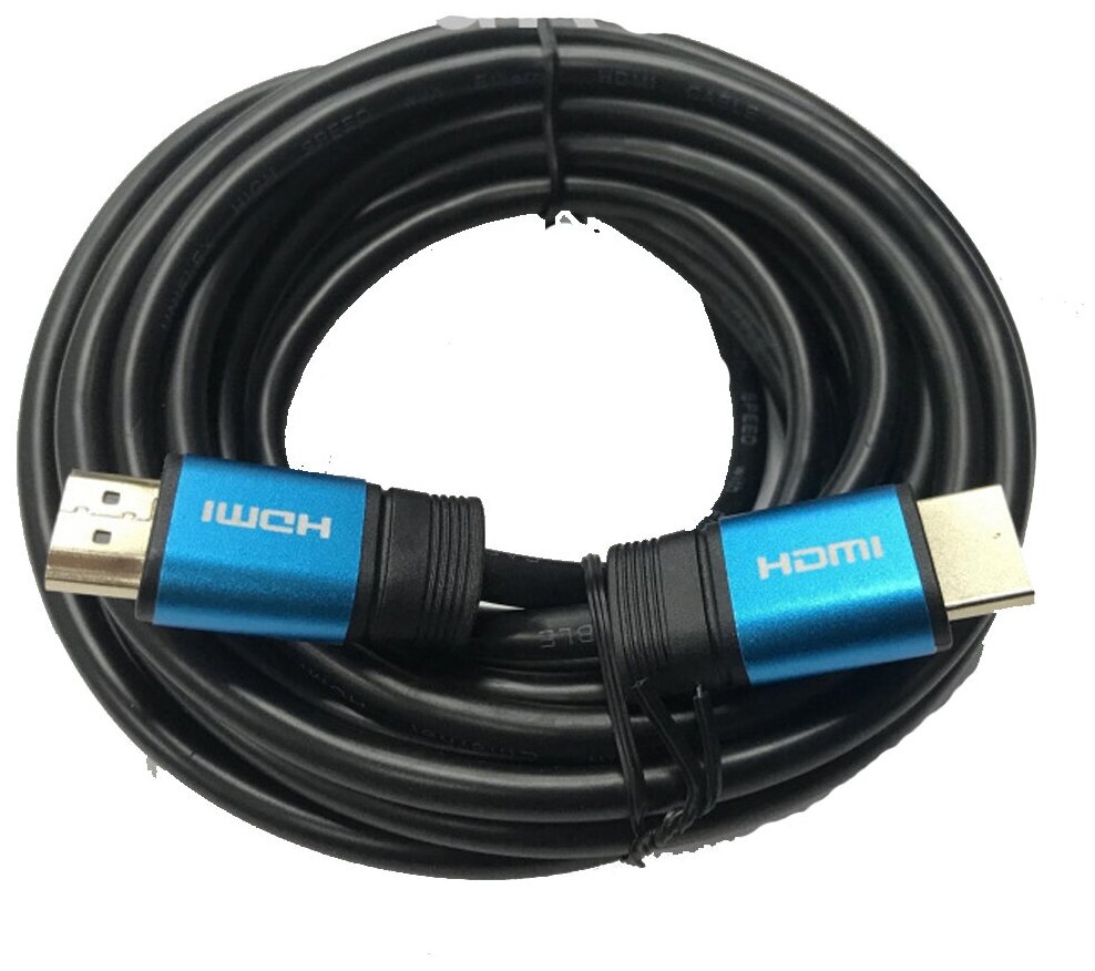 Шнур HDMI-HDMI v.2.0, черный 1,5м