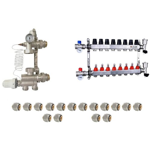 Комплект водяного теплого пола до130квм нерж 26199₽