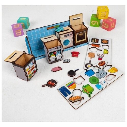 Комодик - Бытовая техника WoodLand Toys woodland toys сортер комодик геометрия