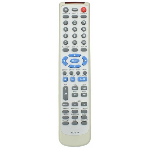 Пульт к Shivaki RC910 DVD Karaoke