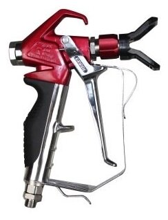 Пистолет окрасочный AvS-Vector Grip (350 бар, 7/8", 1/4", 4-х пальцев. с соплодержателем)