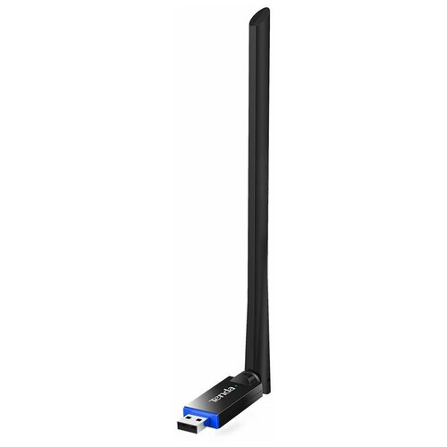 Сетевой адаптер TENDA U10 USB, 5 (802.11ac), 4 (802.11n), 633 Мбит/с, 2.4 / 5 ГГц, антенна - внешняя, передатчик - 6 dBm