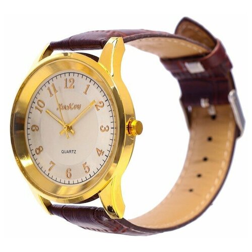 фото Часы наручные мужские "дант", ремешок экокожа, d=3 см, микс gorodok