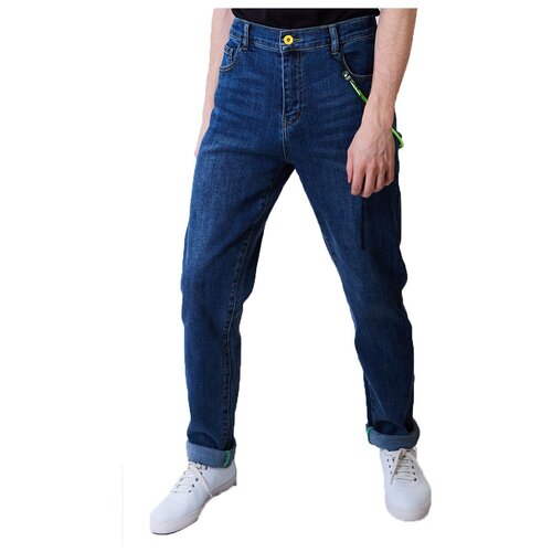 Джинсы miasin, размер 152, синий джинсы miasin размер 152 синий
