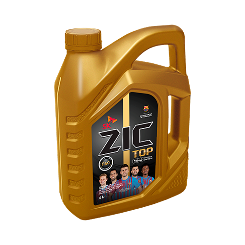фото Zic zic масло моторное zic top 5w-40 синтетическое 4 л 162682