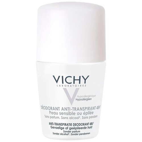 Vichy DEODORANTS Deodorant Anti-Transpirant 48H Peaux Sensibles