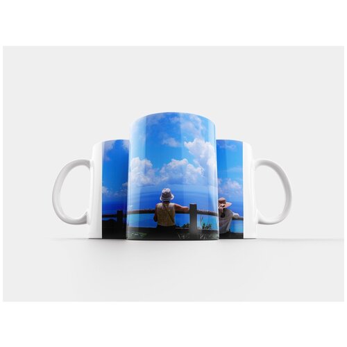 фото Кружка "зонтик, розовый, летом" 320 мл lotsprints