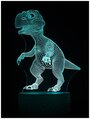 Светодиодный ночник PALMEXX 3D светильник LED RGB 7 цветов (динозавр)