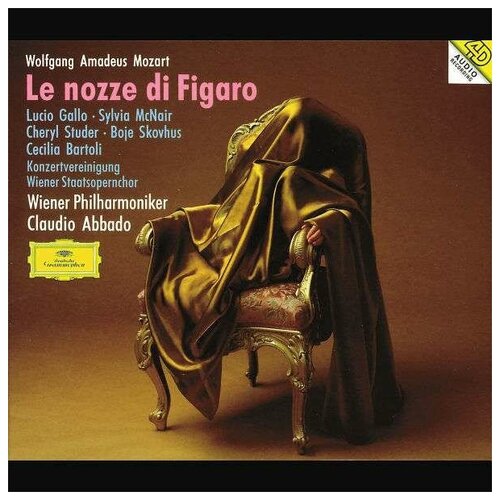 AUDIO CD MOZART: Le Nozze di Figaro. Abbado (3 CD) mozart le nozze di figaro k492 la scala herbert von karajan