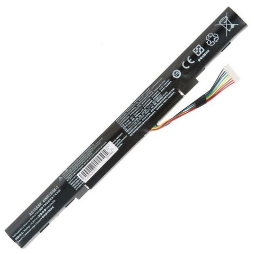 аккумулятор для ноутбука acer aspire e15 as16a5k 14 6v 2650mah 41 4wh Аккумулятор для ноутбука Acer Aspire E15 E5-575G-53VG, E5-575G-58UJ, E5-575G-59EE, E5-575G-76YK, E5-575G-53VG, 14.6V-14.8V 2600mAh