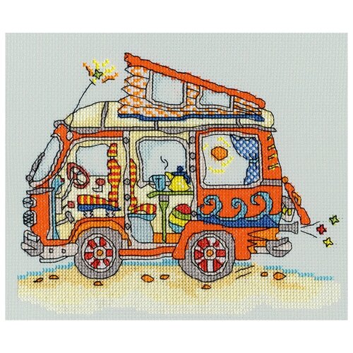 Набор для вышивания VW Van (Автобус Фольксваген) 20 x 15 см Bothy Threads XSD2 набор для вышивания bothy threads xal6 время зимы